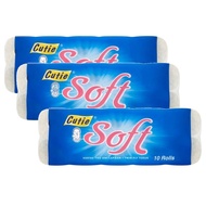 Cutie Compact Toilet Tissue 10 Rolls Tisu Tandas