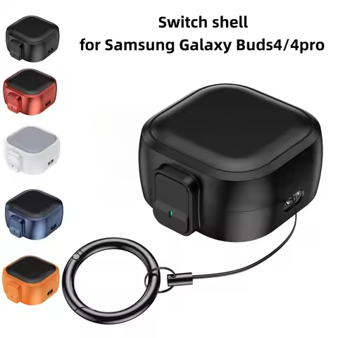 Switch Protector for Samsung Galaxy Buds 4 & Galaxy Buds 4 Pro Case with Anti-Lost Rope for Women Me