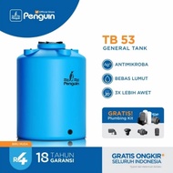 toren air penguin tb 53 | tangki air penguin tb 53 kapasitas 500 liter - biru