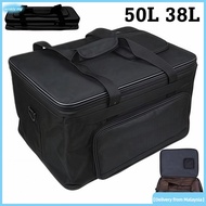 WISKLY Camping Storage Bag, Canvas Large Capacity Outdoor Tool Bag, High Quality Foldable Thickened 