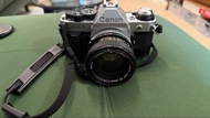 菲林相機Canon AE-1 Program 35mm Film Camera with Canon FD 50mm f/1.4 S.S.C. Lens