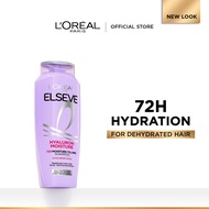 L’Oréal Paris ELSEVE Hyaluron Moisture 72H Filling Shampoo for Dehydrated and Replumps Hair 280ml / 