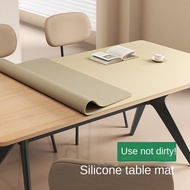 Antifouling Ecological Silicone Table Mat Waterproof Oil-Proof Rinse-Free Anti-Scalding High-End Des
