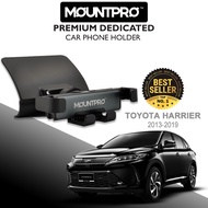 𝗠𝗢𝗨𝗡𝗧𝗣𝗥𝗢™ Premium Dedicated Car Phone Holder Toyota Harrier (2013-2019)