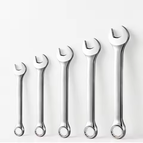 7-36mm Combination Wrench Metric Plum Blossom Ring Open-ended Spanner Hardware Parts Automotive Repa