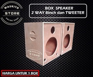 Box Speaker 2 Way 8 inch Plus Tweeter