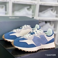 Clearance Sale NB NB NB 327 Retro Indigo Arctic Gray Unisex Running Shoes Sports Shoes for Men and W