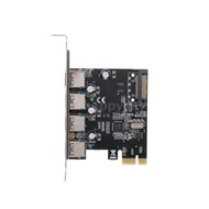 H & D Card Expansion PCI-e to 4 USB3.0 Port PCI Express to USB3.0