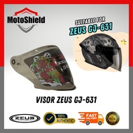 Visor GJ-631 Zeus Helmet Replacement Original Visor