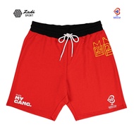 Pull Up Shorts Red Black – FIBA World Cup 2023 Official merchandise (HFP020301)