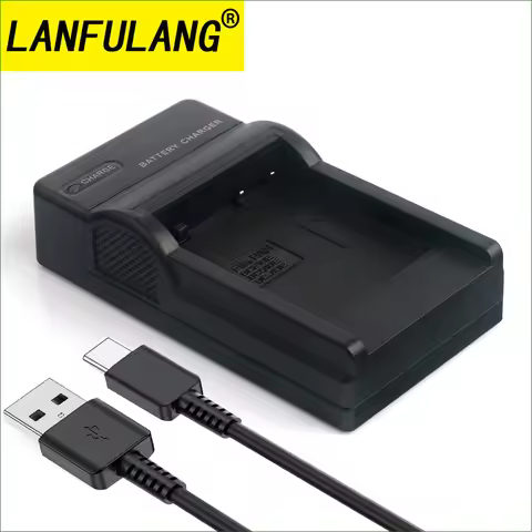 DMW-BCK7 Camera Battery Charger Compatible with Panasonic DMC-FT30 DMC-S1 DMC-S2 DMC-S3 DMC-S5 DMC-S