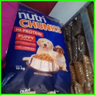 ▧ ┐ ✶ Nutri Chunks adult/puppy 10kg