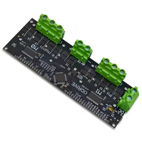 HOT!A72T Odrive3.6 56V Dual Motor Controller FOC-BLDC With STM32F4, Supports Various Encoders, For R
