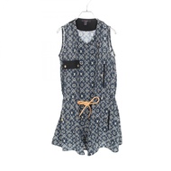【二手】LOUIS VUITTONSince 1854 Monogram 無袖連身裙 RW211B ZPD FKDR48 真絲 Since 1854 女款二手 A