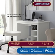 IKEA BRUSALI Meja Kerja / Meja Belajar Minimalis Putih 90x52cm