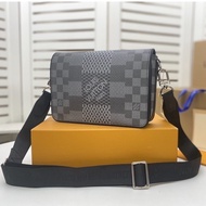 LV_ Bags Gucci_ Bag Men's Bag messenger bag N50013 N50014 N50026 Shoulder Bag Leather Messenger Bags O4SP