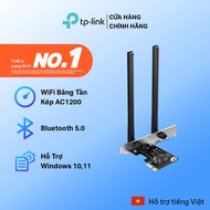 Bộ Chuyển Đổi Card WiFi PCIe Mercusys MA30E Bluetooth 5.0 Băng Tần Kép Tốc Độ 1200 Mbps