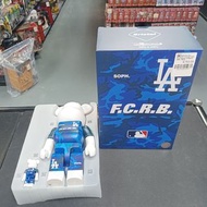 寄賣-Medicom Toy Be@Rbrick - F.C.R.B. × MLB (Los Angeles Dodgers) 100% & 400% 050136250512005