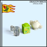 [COMBO 3 Piece] Danish assembly toys - Models of teapots, glass cups, juices
