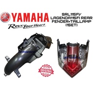 SRL115 FI REAR FENDER + TAILLAMP LAGENDA115FI MUDGUARD BELAKANG SET LAMPU