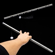Longquan Xiaguestang Self-Defense Tool Thickened Stainless Steel Flute Musical Instrument Car Steel 