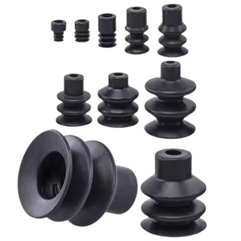5 PCS CONVUM Type Bellows Suction Round Cup PCG Series PCG-5-N PCG-7-N PCG-10-N PCG-12-N PCG-15-N PC
