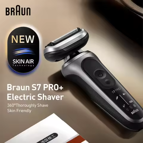 Braun Series 7 Electric Shaver Braun Series 7 Pro+ SkinAir Electric Shaver 3 Modes Reciprocating Bla