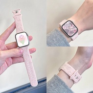 【特卖】适用iwatch硅胶玫瑰蝴蝶表带苹果印花表带表腕带qinguanana1.my20251011