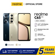 Realme C65 5G | 8GB RAM + 256GB ROM | 45W Fast Charging | 5000mAh Battery | Smooth Performance | AI 
