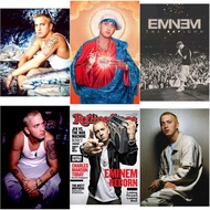 Eminem Posters 8 Mile Poster Hip Hop Rapper Singer Eminem Poster Decorative Wall Sticker wall art de