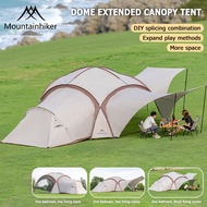 MOUNTAINHIKER  Outdoor camping dome tent khemah camping waterproof dome tent waterproof bedroom 8-10