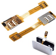 1PC Smartphone SIM Card Adapter For iPhone 5 5S 5C 6 Portable Dual SIM Card Adapter Converer Single 