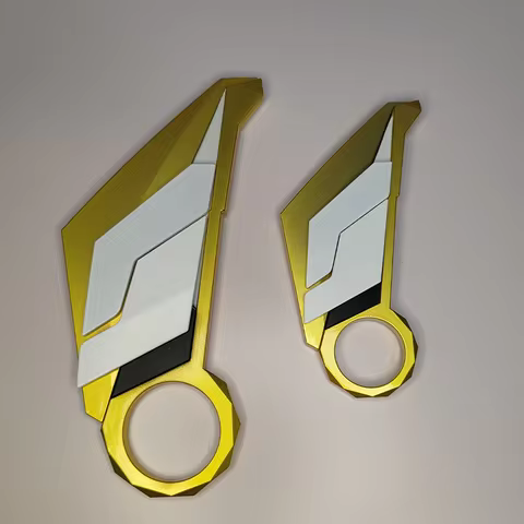 Valorant Melee Sword Prime Karambit Series Claw Knife Cosplay Game Tactical Knife Metal Keychain Pen