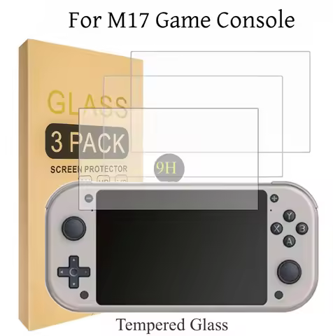 Portable M17 Game Console Tempered Glass Screen Protector Films Games Player M17 9H HD Tempered Glas