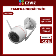 Camera ngoài trời & trong nhà Wifi Ezviz H3C 4MP 3K Có Màu Ban Đêm Đèn Cảnh Báo Wifi ngoài trời khôn