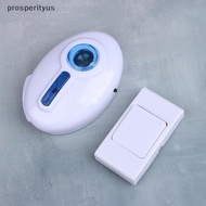 [Prs] Wireless Doorbell LED 2 Button 3 Receiver Battery Powered 32 Tune Songs Ring Remote Control Ho