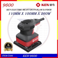 9600 KEN ELECTRIC HEAVY DUTY PLAM SANDER - 110mm X 100mm X 260W (KEN-9600)