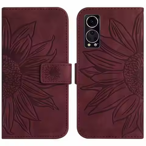 For ZTE Axon 30 5G Flip Case 3D Emboss Leather Book Funda For ZTE Blade V40 Pro V 30 Vita A71 A71 A5