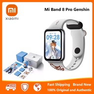 [เพื่อส่งพร้อม] วง Xiaomi Mi 8 Pro Genshin รุ่นที่กำหนดเอง,กันน้ำ,NFC,สร้อยข้อมือฟิตเนส