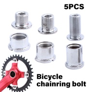 Mountain Bike Chainring Bolts Set Carbon Steel Durable Multi-Style