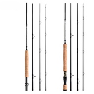 [TTFF] 4-Section Flying Fishing Rod No. 233cm 2.1m 5/67/8 Fly Artificial Bait Flying Fishing Lure Ro