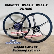 WAVE125 FG505 SPORT RIM ENKEI LIMITED EDITION W125 ULITIMO WAVE 125 S X 5 BATANG SS1