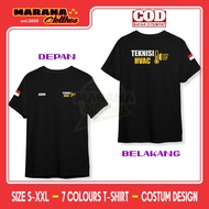 HVAC Technician T-Shirt Free DB Name Distro T-Shirt