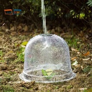 Garden Plant Cloche, Plastic Breathable Planting Protective Cover 6 Pieces Propagation Bells, for Warming