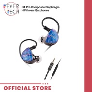 EPZ Q1 Pro Hi-Fi In-Ear Earphones – Dual Magnetic Circuit, LCP Diaphragm, 3D-Printed Resin Design wi