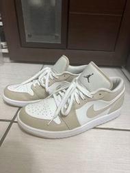 NIKE AIR JORDAN 1 LOW SE 帆白黃 燕麥 淡黃 奶茶 FB7168-121