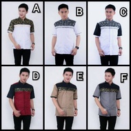 Gus Azmi Men's Koko Shirt combined with Batik Prada Koko Men's Short Sleeve Bestseller