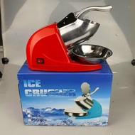 [HCM]Máy bào đá tuyết mịn- máy làm đá bào 2 lưỡi dao bào cực mạnh