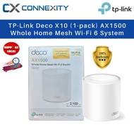 TP-Link Deco X10 V1 AX1500 (1-pack) (Whole Home Mesh Wi-Fi 6 System) TP Link WIFI 6 TP Link AX1500 T