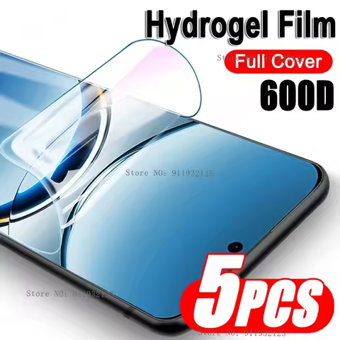5PCS Hydrogel Film for Oppo K13 Find X8 X7 Ultra X6 X5 Soft Protective Film for Oppo K13 Find X8Pro